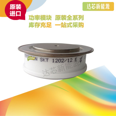 SKT1202/12E/14E/16E/18E/20E全新原裝西門康平板晶閘管現(xiàn)貨直銷